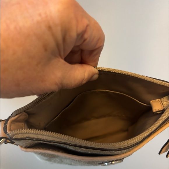 Coach Beige Snakeskin Crossbody Bag - Picture 3 of 4